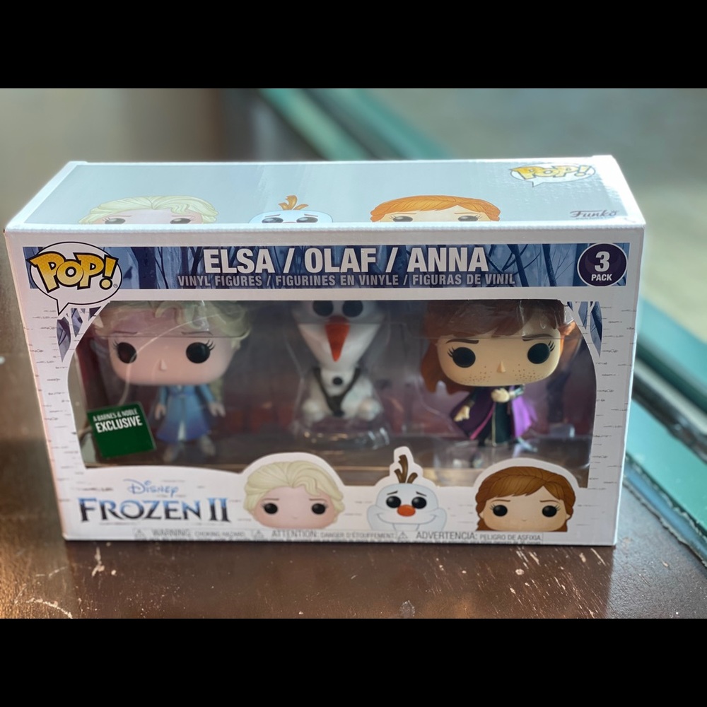 Funko Pop Frozen II Elsa / Olaf / Anna 3 Pack